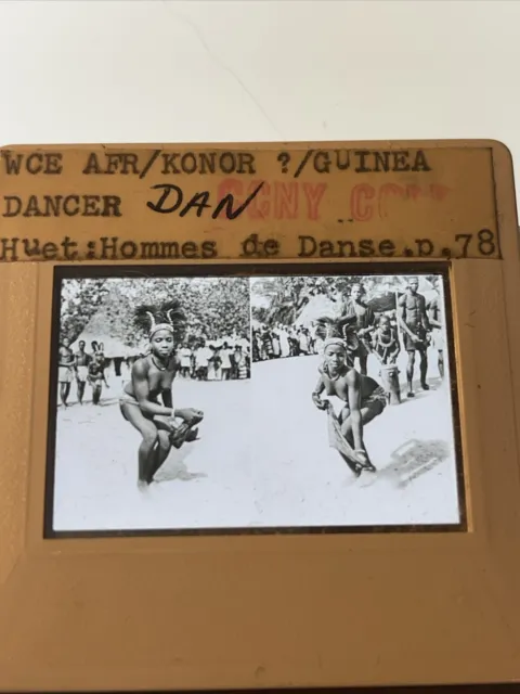 Dan Konor “Dancer” Ivory Coast African Tribal Art 35mm Slide