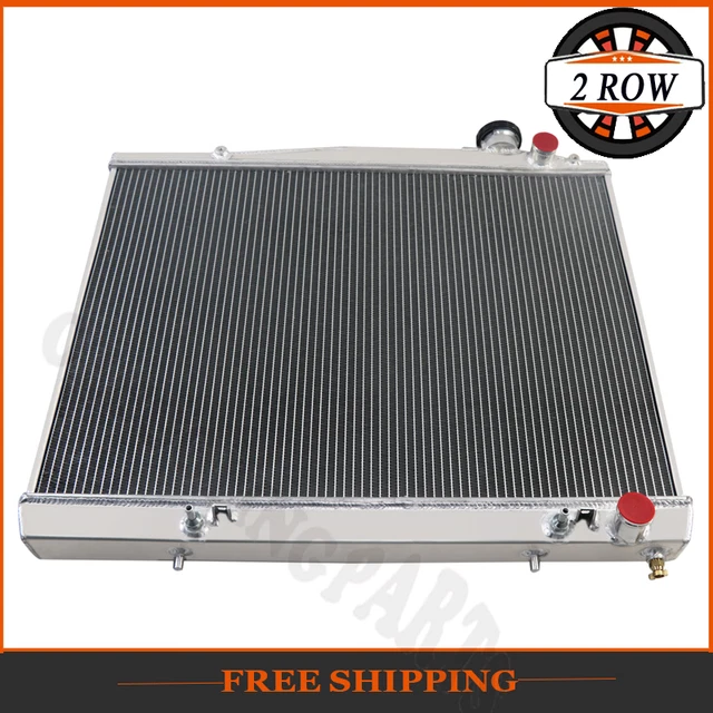 2 ROW AA5052 Aluminium Radiator For Nissan Pathfinder R50 3.3L V6 VG33E ...