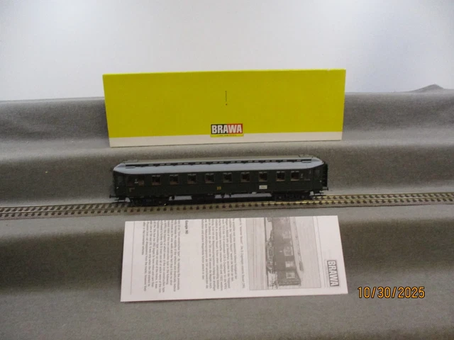 中古 BRAWA 45200 45201 D-Zugwagen 3両セット HOゲージ 鉄道模型 海外車両 ブラワ N4122721 Electric Locomotives - BRAWA Modelleisenbahn, Modellbahn, Zubehör