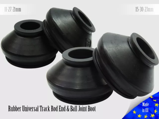 4X High Quality Rubber ATV A-Arm Ball Joint and Tie Rod End Dust Boots Cover