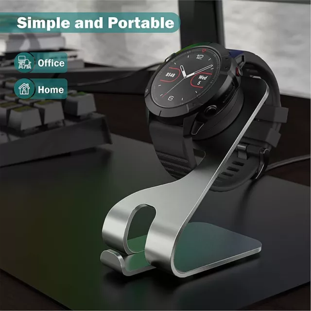 magnética Para Garmin Base de carga para reloj inteligente Soporte cargador USB