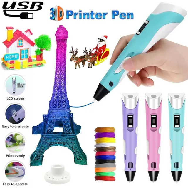 Magic Puffy 3D Art Pens -Ink Puffs Up Like Popcorn_Just Use