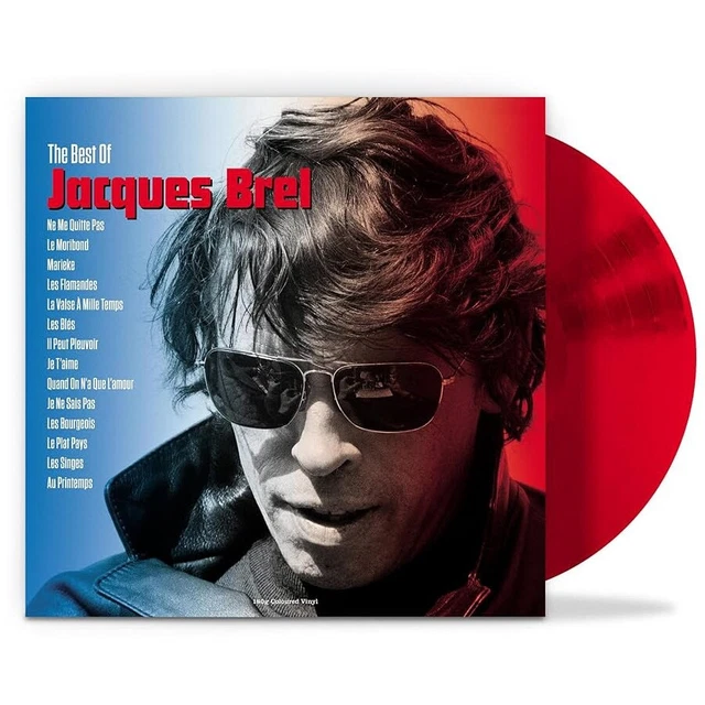 JACQUES BREL The Best Of Jacques Brel Coloured Vinyl