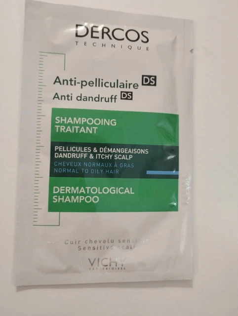 Vichy Dercos Anti dandruff shampoo sample sachet 6ml