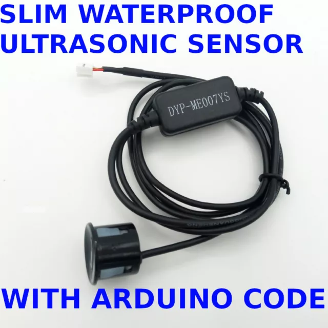 Dustproof Waterproof Ultrasonic Distance Sensor IP67 rating small Module arduino