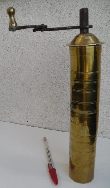 Ancien Moulin A Poivre Tête De Sanglier Faisan Brevetto 2780