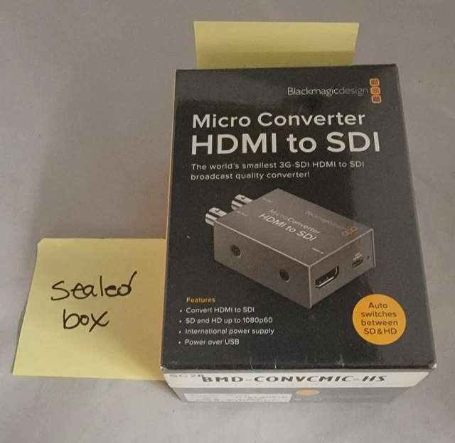 BLACKMAGIC CONVCMIC/HS MICRO Converter HDMI to SDI and Universal power