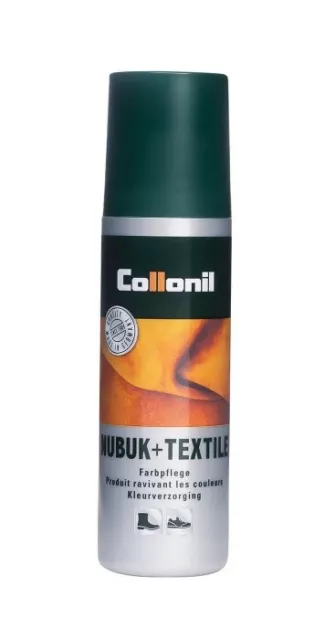 (89,50 EUR/l) Collonil Nubuk + Textile Farbpflege Rauleder div. Farben 100ml