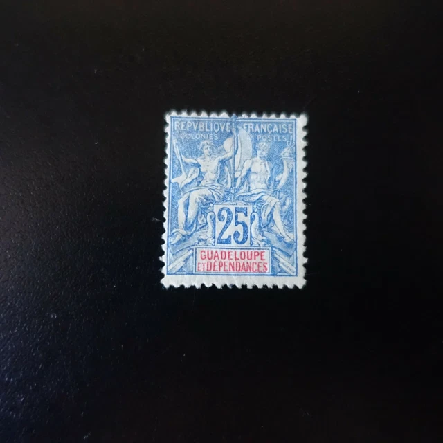 France Colonie Guadeloupe N°43 Neuf * Mh