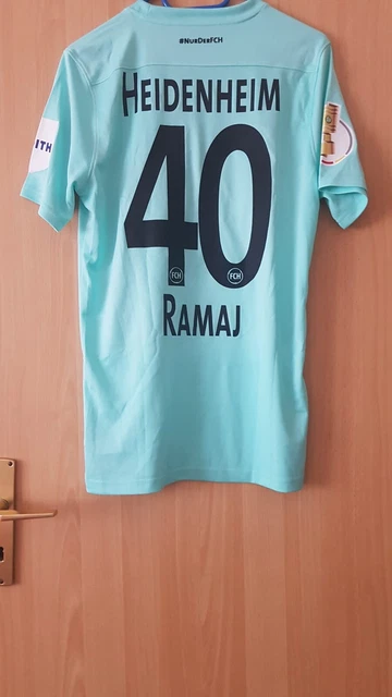Matchworn Trikot Spielertrikot 1.FC Heidenheim DFB-Pokal Diant Ramaj