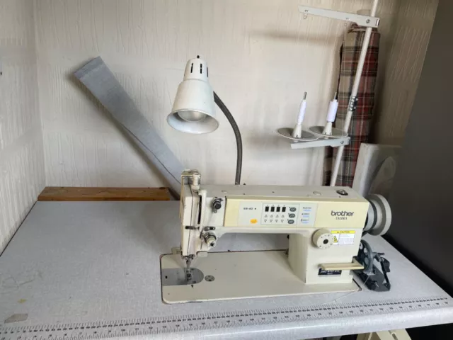 Brother DB2-B737-413 mark II, ES 40 industrial sewing machine. Working order