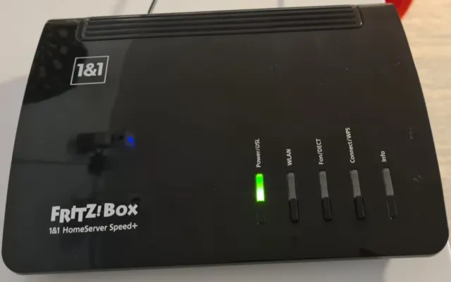 AVM FRITZ!Box 7590 WLAN Router mit Modem - Schwarz (1&1)