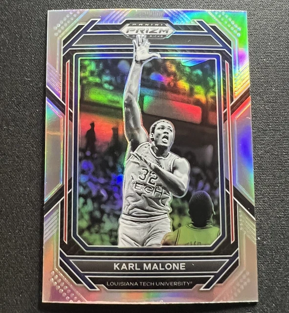 202324 PRIZM DRAFT Picks Karl Malone Silver Prizm 93 LA Tech/Utah