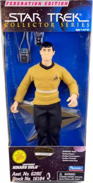 Star trek classic federation edition hikaru sulu 9" pollici/ca. COMPAGNI DI GIOCO 23 cm