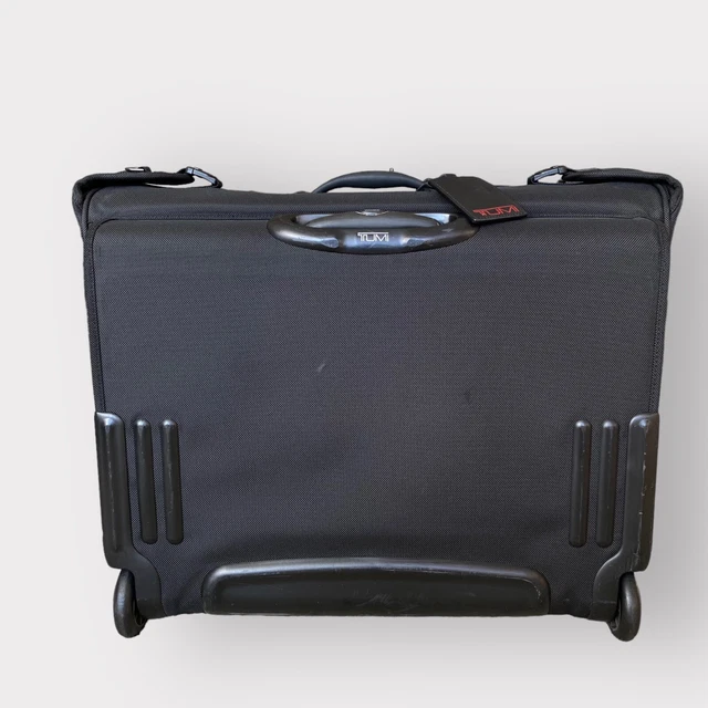 TUMI Alpha Wheeled Garment Bag #22031D4 Extended Trip Rolling Wardrobe Black 2