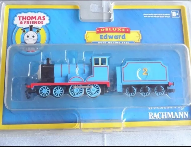 58746BE Bachmann Thomas The Tank OO Edward the Blue Engine with Moving Eyes