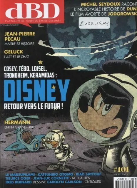 3329464 - DBD n°101 : Disney, retour vers le futur ! - Collectif