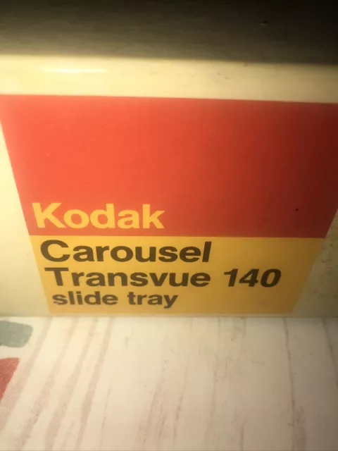 Vintage Kodak Carousel Transvue 140 Projector Slide Tray - [Original]