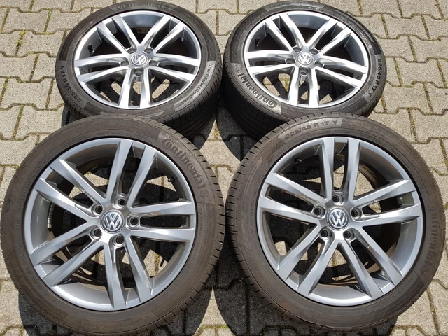 VW GOLF 7 original 17 Zoll R Line Alufelgen "Salvador" - Sommerreifen