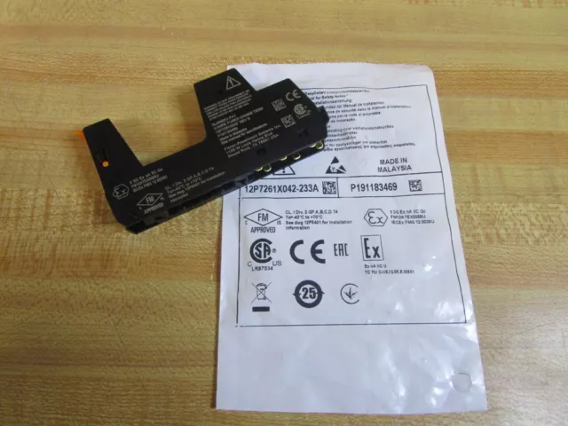 Fisher-Rosemount KL4502X1-PA1 Charm Terminal 12P7261X042 (Pack of 3)