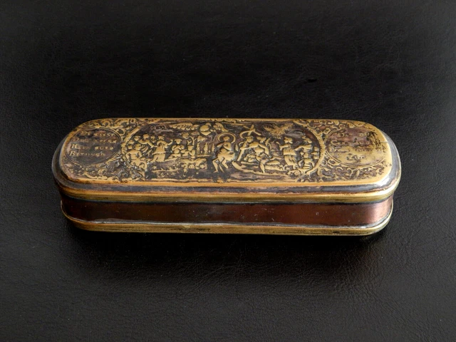 Tabatiere mit König Friedrich dem Großen, deutsch, Barock, Iserlohn um 1760