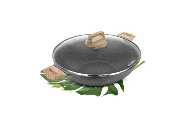 padella wok 40 cm eco petra kasanova padelle pan pans poele pfanne kitchen new