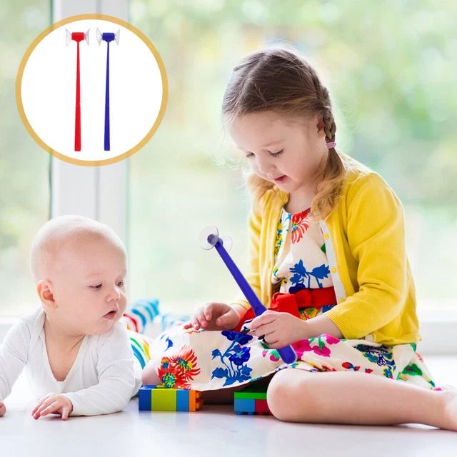 2 Pcs Cadeaux Fête Pour Enfants Jouet Marteau À Ventouse Outils Puzzle