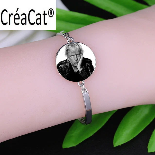 Pendentif Phénix Tour - Acier Inoxydable Argenté - Thème Musique (Renaud) - Neuf Sans Emballage