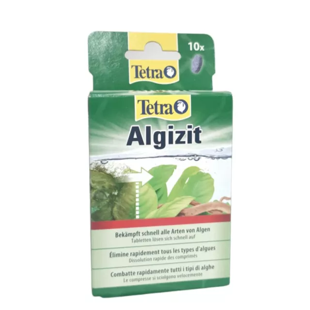 Anti algues Algizit 10 comprimés pour aquarium