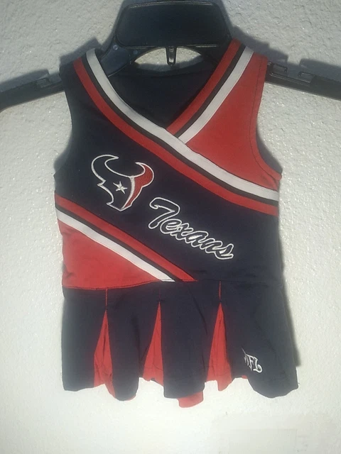 Houston Texans Cheerleader Outfit Size 18 months Girls NFL
