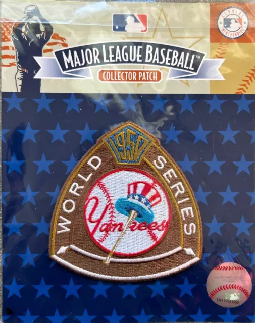 1950 World Series New York Yankees Official Mlb Baseball Patch Mint In Package