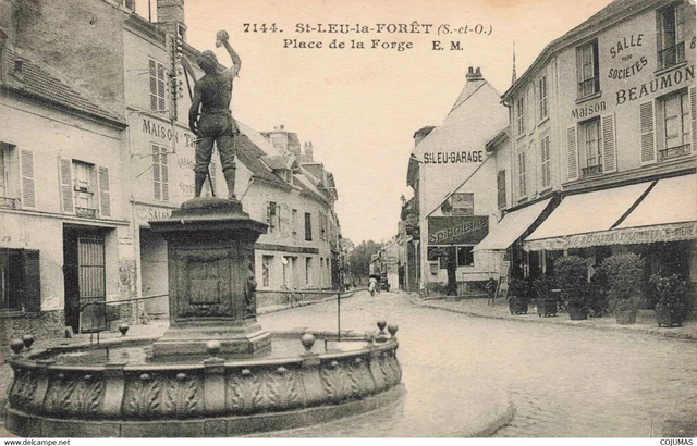 95 - ST LEU LA FORET - S08017 - Place de la Forge - Garage - Maison Beaumont L14