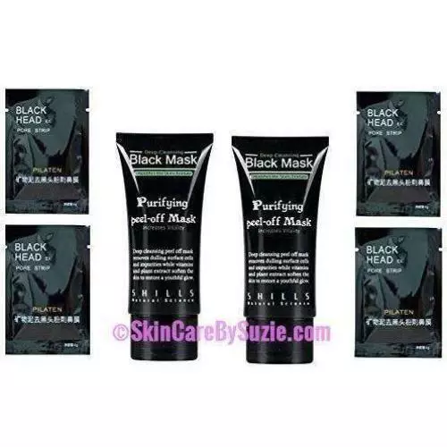 2 Shills Black Peel Mask + 4 Pilaten Single Use Pack