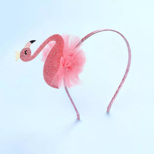 Flamingo Hair Hoop Headpiece Decoration Headband for Boys Girls Birthday