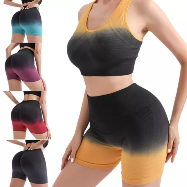 Womens Bike Shorts Cotton Workout Shorts For Women Scrunch Butt Lifting Seamless