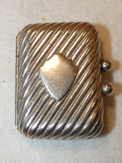 Petite Cuillère De Collection Blason Azay-le-Rideau, Métal Argenté, Avec Boîte, Bon état