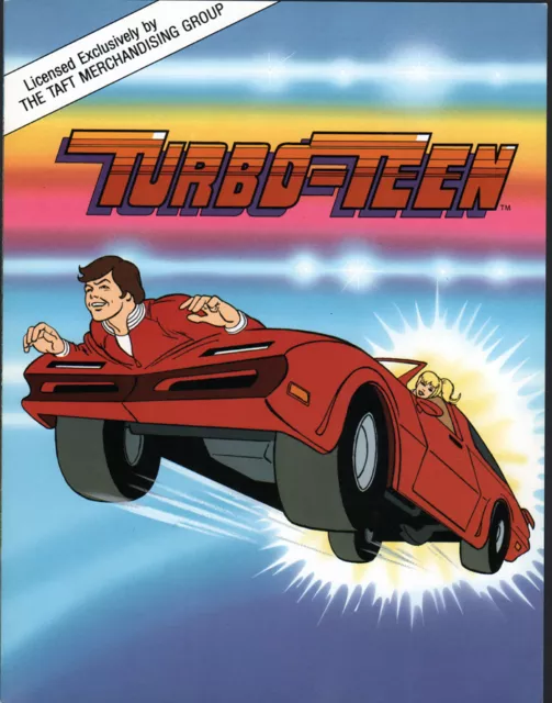 Hanna Barbera STYLE GUIDE PLATE - TURBO-TEEN