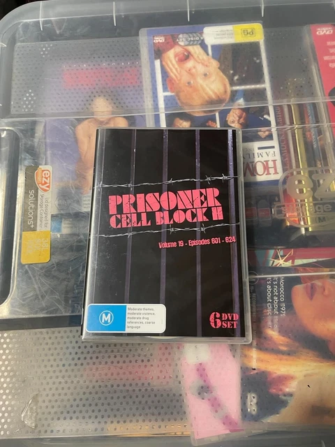 PRISONER CELL BLOCK H VOLUME 19 EPISODES 601-624  vgc dvd region 4 t415