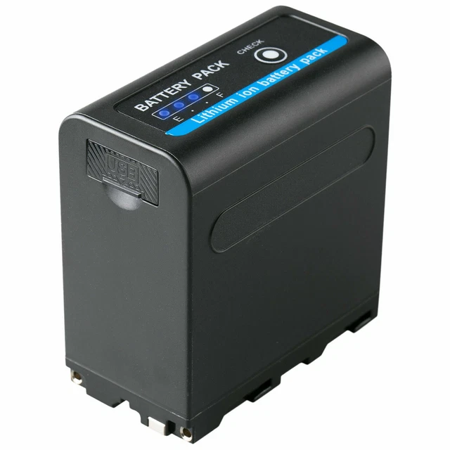NP F980D Battery for SONY F970 F960 MC1500C 190P 198P F950 MC1000C HD1000C V1C