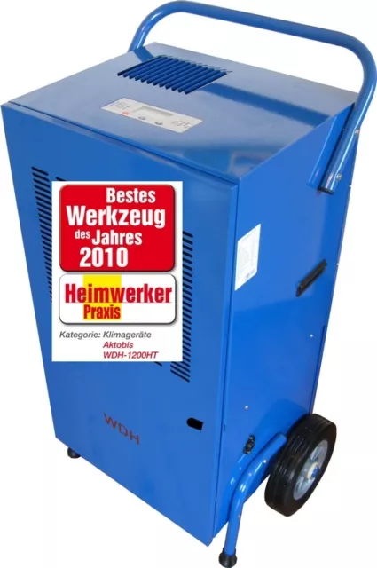 Aktobis Großraum Bautrockner Luftentfeuchter WDH-1200HT bis 120 L/T