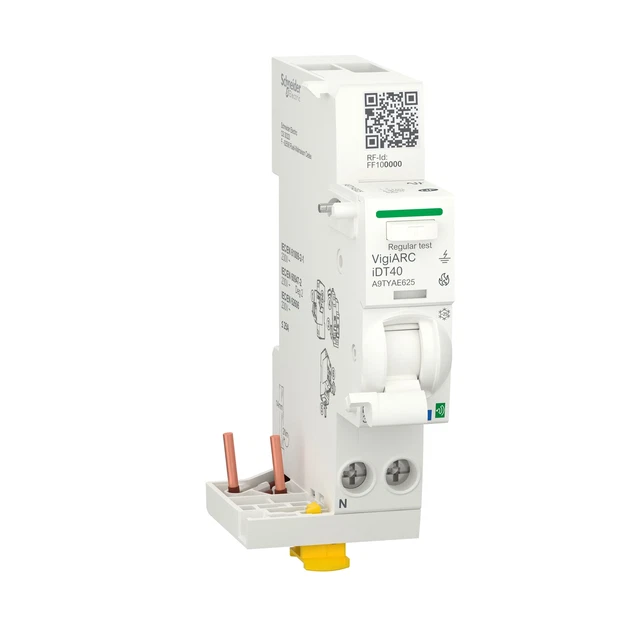 Acti9 iDT40 AFD - détecteur arc connecté différentiel 30mA A-SI pr iDT40 1PN 25A