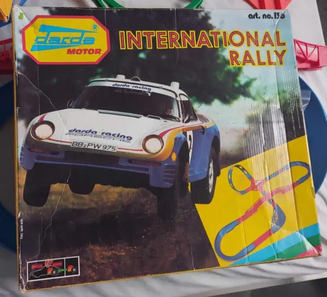 Darda Motor International Racing Set Nr. 136 Verpackt Komplett