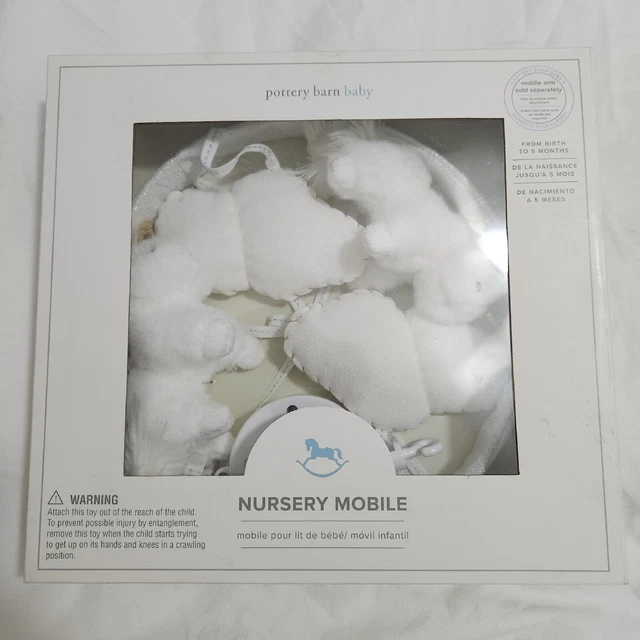 Pottery Barn Baby Unicorn Nursery Mobile Gold Horn When You Wish Upon A Star