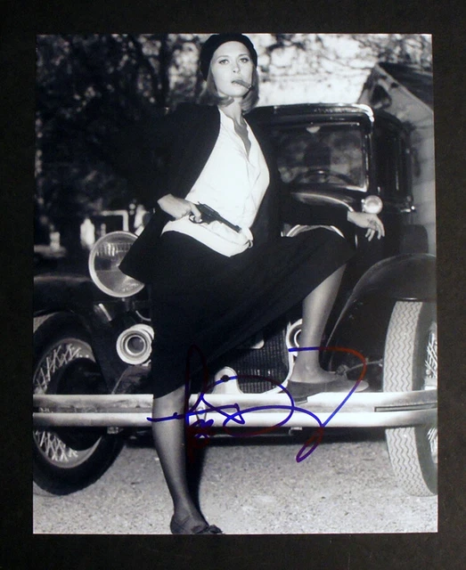 FAYE DUNAWAY SIGNED Autographed 8x10 Photo in Bonnie & Clyde!