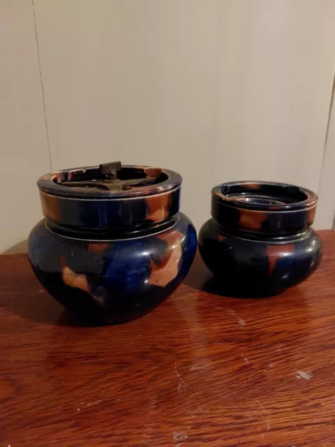 Pair Of Tobacco Jars