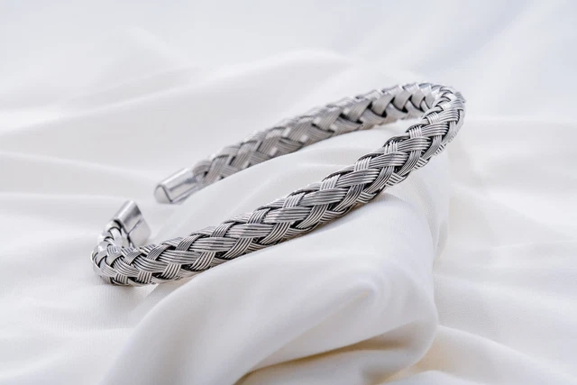 Bracelet milanais acier inoxydable - 'Galadriel' HJ15