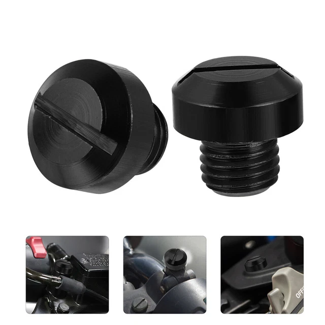 2 pz tappi foro vite specchio moto specchietti tappi di copertura viti