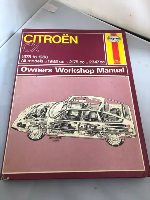 Citroen CX Haynes Manual