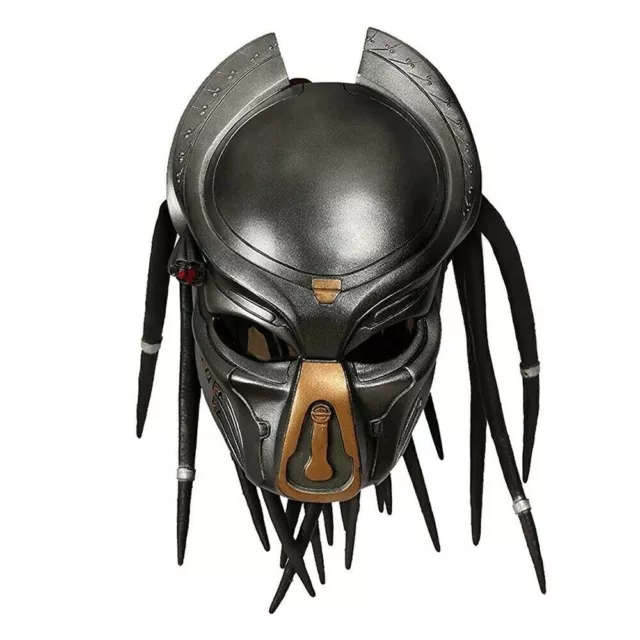 ALIEN PREDATOR FULL Face Latex Mask Helmet Cosplay Halloween Costume ...