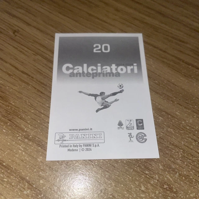20 STEFAN POSCH Bologna Panini Calciatori Anteprima 20242025 sticker